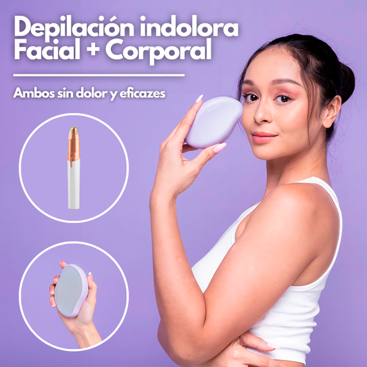 Depiladora Corporal + Facial de REGALO